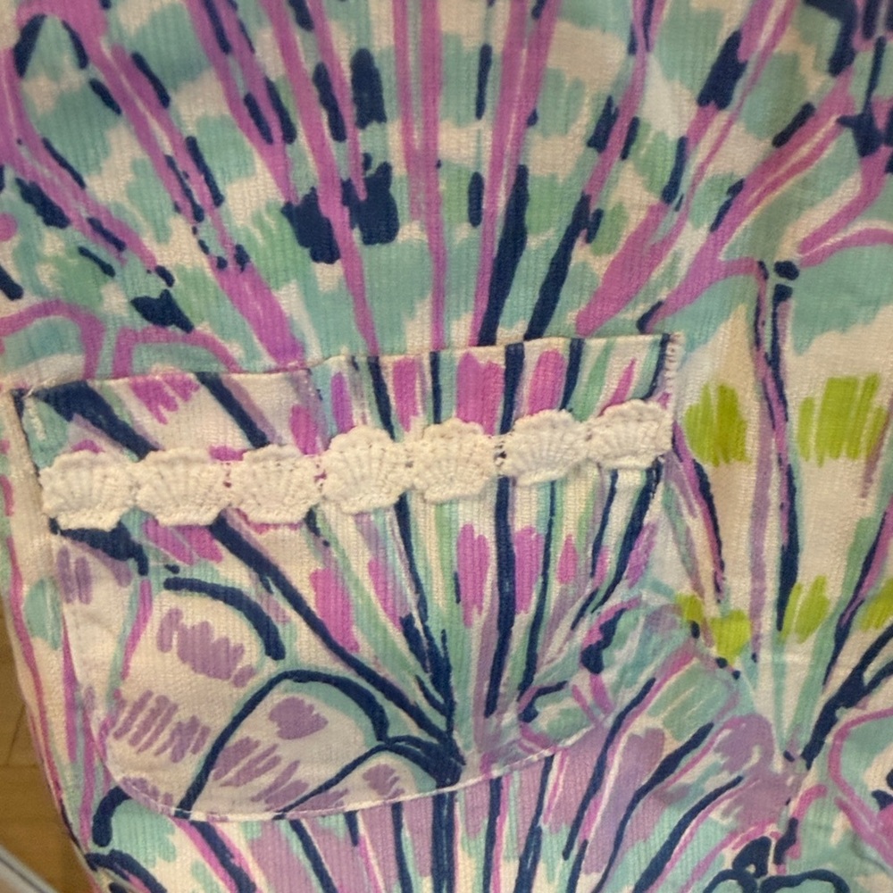 Lilly Pulitzer Multicolor Shell Print Kids Dress - Picture 5 of 15